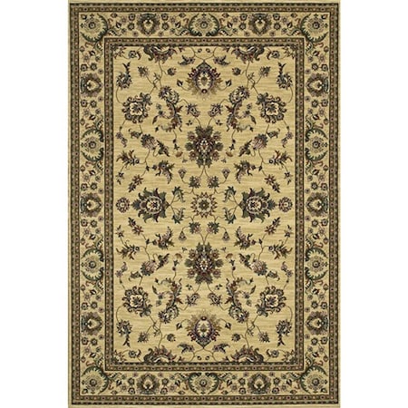 Sphinx By Oriental Weavers Area Rugs, Ariana 311I3 8' Square Square - Ivory/ Green-Polypropylene A311I3240240SQ